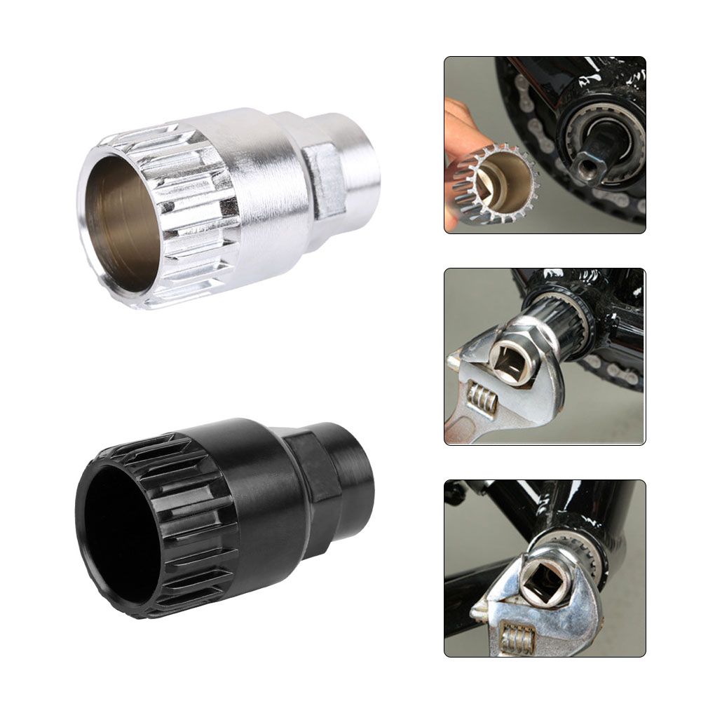 Розетки Велосипедный ключ Съемник Съемник Инструмент для нижней части велосипеда Гаечный ключ Съёмник каретки шатуна