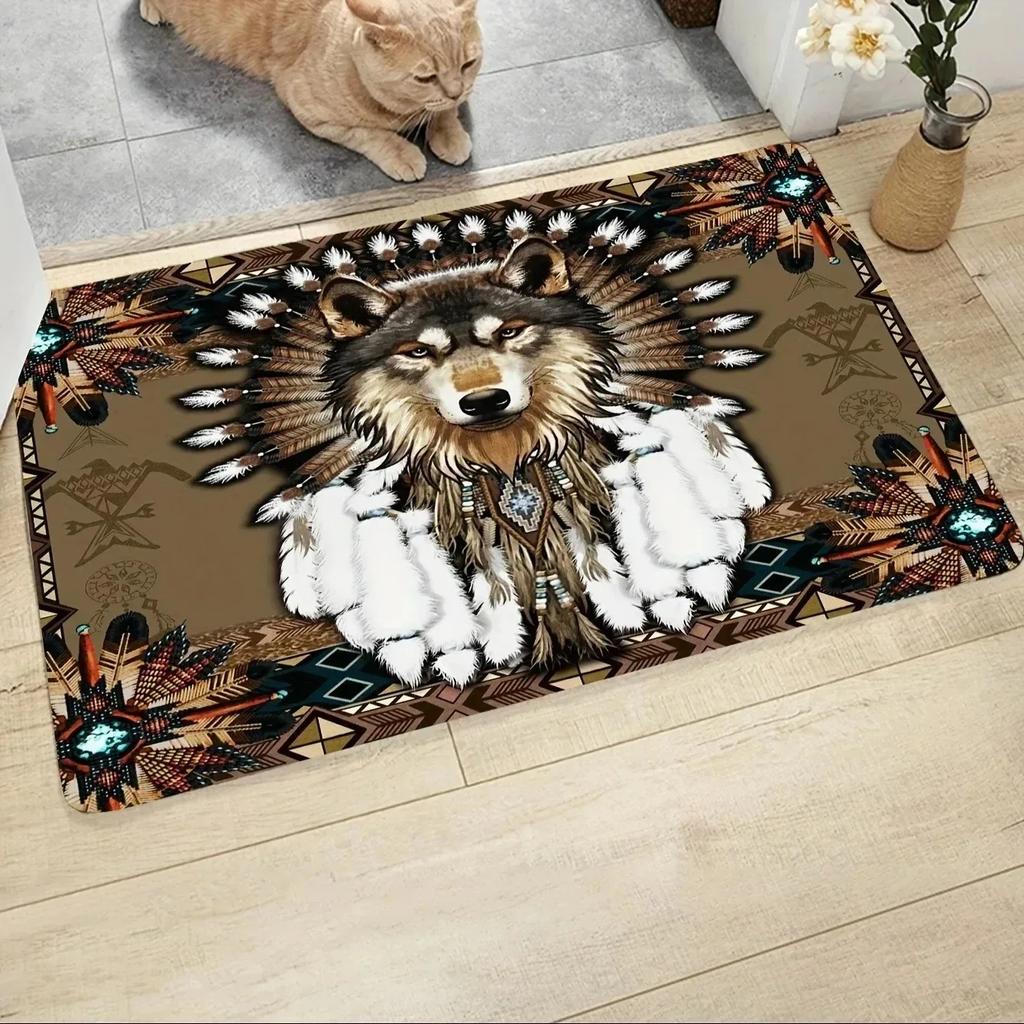 1 шт. Коврики для двери с рисунком кошек-пазлов, Кухонные коврики, Нескользящий поп-дизайн, Коврики для гостиной, Коврик для ванной, Ковер для дома, Декор для раковины, Прачечной