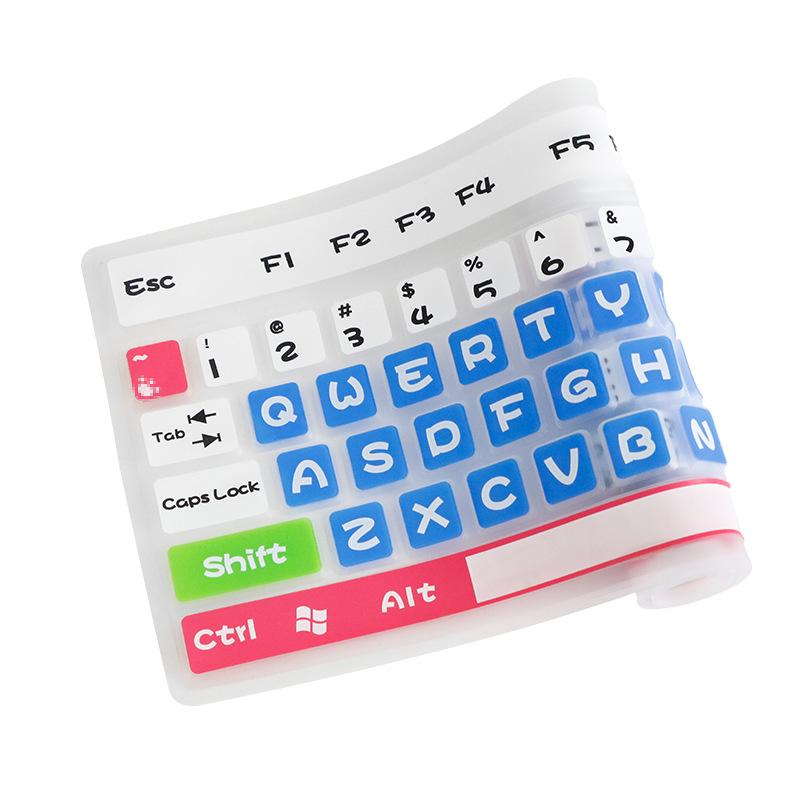 Чехол для клавиатуры, защита от пыли, водонепроницаемый ламинированный силиконовый чехол для настольной клавиатуры