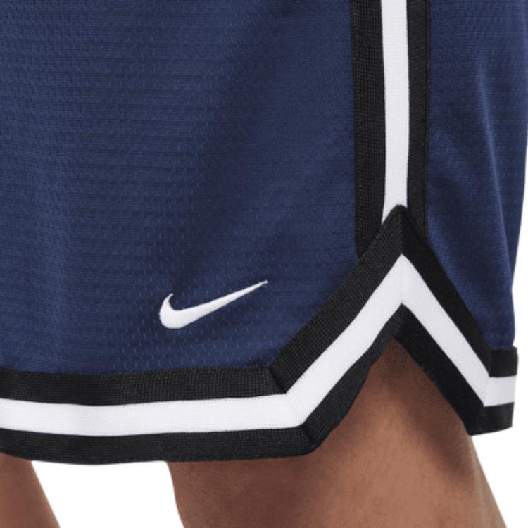 Nike Dri-Fit DNA Swoosh Удобные Мягкие Дышащие Брюки Три Четверти Повседневные Мужские шорты Полуночно-синий Черный Белый FN2605-410