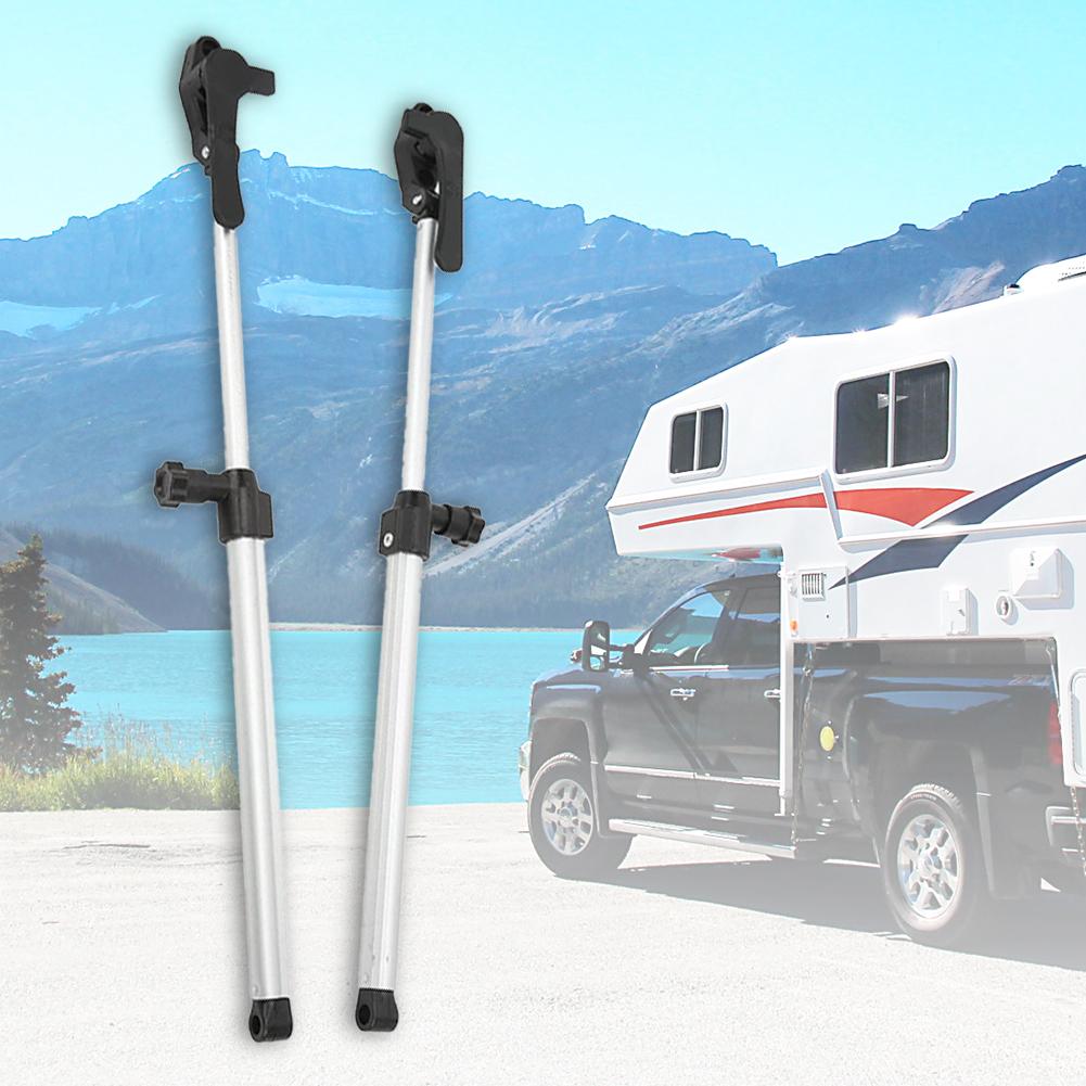 1 Pair Caravan Window Support Rod RV Window Support Rod 310‑435mm Telescopic RV Window Lift Strut for Caravan Yacht Accessories
