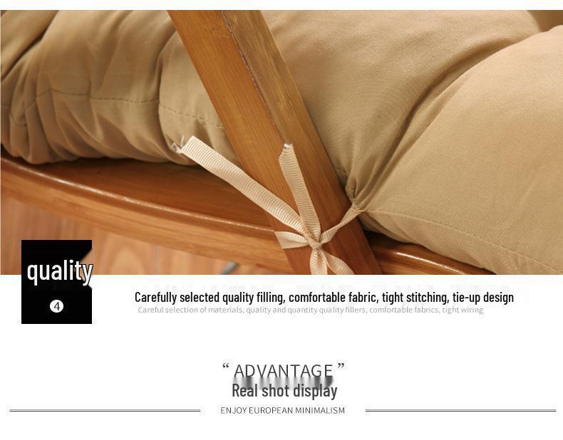 Подушка для кресла-качалки с регулируемой спинкой из ротанга "Четыре сезона"