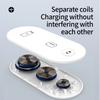 30 Вт 3 в 1 беспроводная зарядная панель для iPhone 15 14 13 12 11 Pro Max 8 X Watch 8 7 6 AirPods быстрая беспроводная зарядная станция