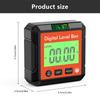 Цифровой угломер 360 градусов с магнитным основанием, уровень, транспортир, угломер, мини-инклинометр для домашнего декора