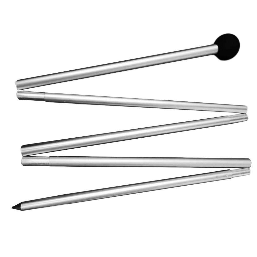 Стойки для тентов на столбах Shelter Tarp Pole Awning Stands Легко устанавливаются Складные