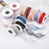 5 Yards Wrapping Ribbon DIY Mesh Gauze 4cm Fish Tail Yarn Solid Color Silk Pearl Edge Flower Bouquet Packaging