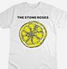 Группа The Stone Roses Белая футболка с лимоном Классическая белая Унисекс S-5XL 1V0470 Унисекс Футболка