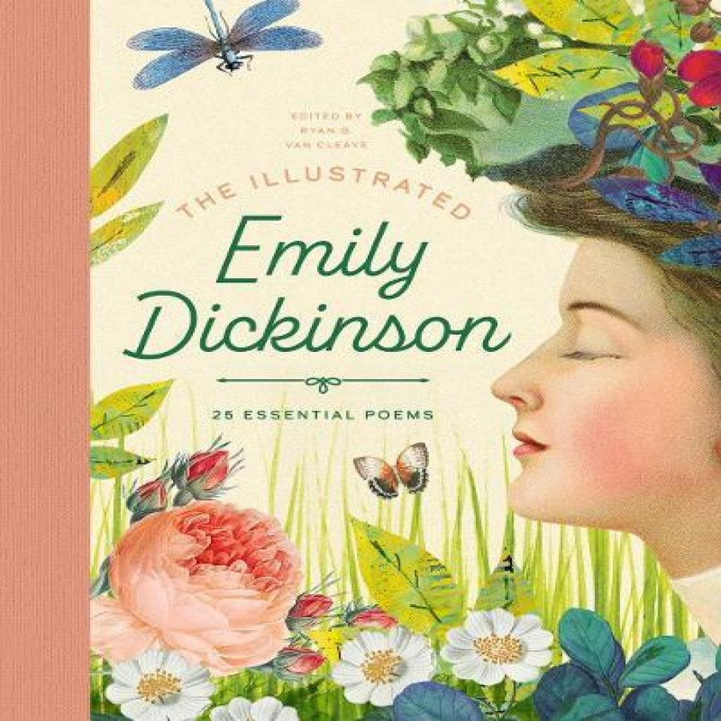 The Illustrated Emily Dickinson by Emily Dickinson Hardback Book 9781638191070