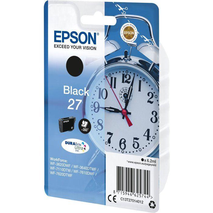 EPSON Cartouche d'encre T2701 Noir - Réveil (C13T27014012)
