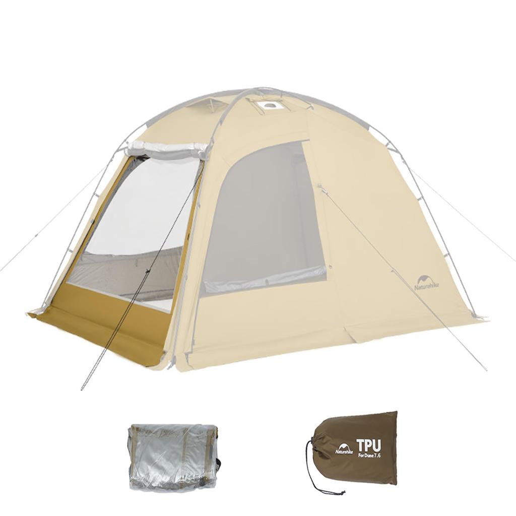 Naturehike Official Shop Dome Палатка с дверью из ТПУ, две комнаты, отдельно стоящая, двухслойная, простая установка, высота, защита от ультрафиолета, водонепроницаемая и ветрозащитная