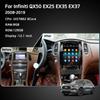 12.1 "Android12 For Infiniti QX50 EX25 EX35 EX37 2008-2019 GPS Navigation 8Core CarPlay 4G 360Camera Car Multimedia Video Player