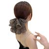 Sweet Hair Clip Chiffon Gauze Hair Grab Elegant Bow Hairpin  Women Girls