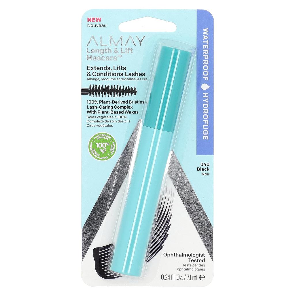 Length & Lift Mascara, 040 Black, 7.1Ml(0.24Fl Oz)