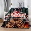 Japanese portable Dragon Cartoon Ball flannelette lightweight thin sheet sofa cover family office casual warm throw blanket.
