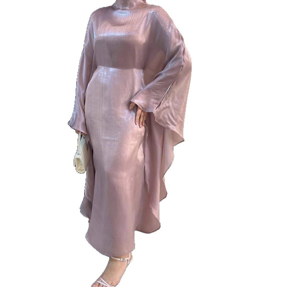 Новое длинное платье-абая в арабском стиле Дубая Ближнего Востока свободное повседневное платье-халат под