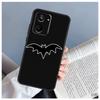 Готический чехол 'Летучая мышь-вампир' для Realme C51 C55 C53 C35 C33 C30 C67 C21Y C25s C15 9 10 11 12 Pro Plus GT Neo 5