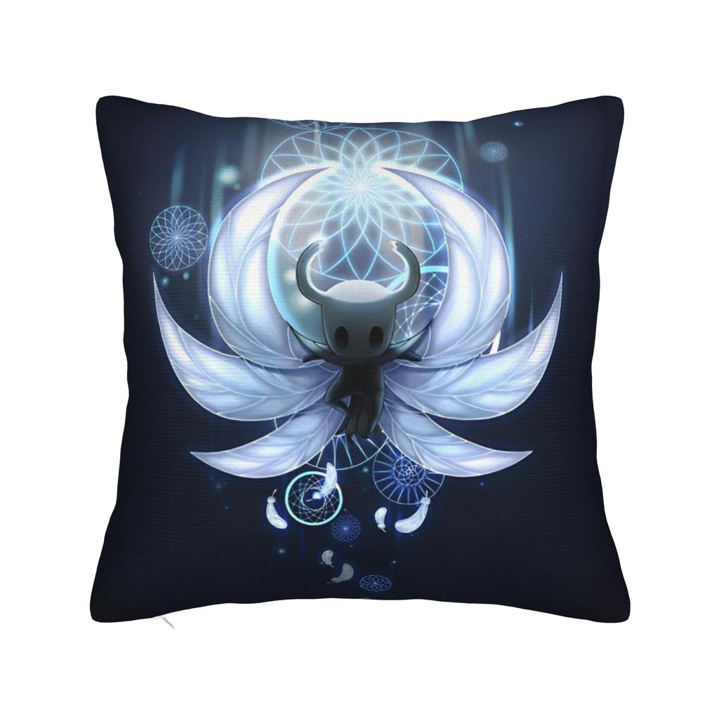 Hollow Knight Silksong Квадратные Наволочки Полиэстер Постель Автомобиль Подушка-подушка для сидения Декор для дома Наволочка для декоративной подушки 4040