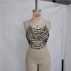 INS Style Plastic Sexy Holiday Pearl Bra Body Chain Bikini Chain