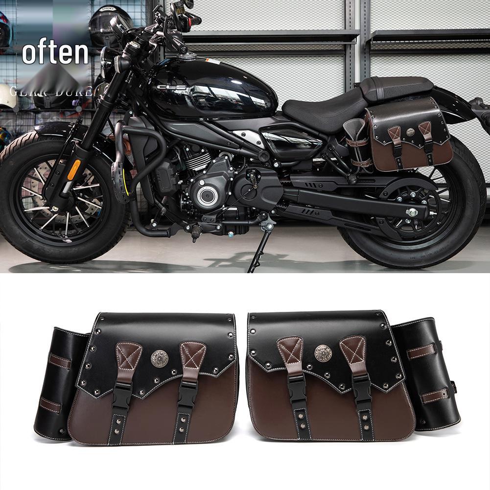 Популярная мотоциклетная седельная сумка для байкера Harley на TEMU