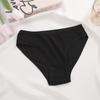 Mid-waist Cotton Panty For Women Sexy Solid Color Lingerie Soft and Breathable Underwear