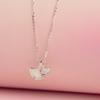 Barbie necklace Ginkgo fairy tale niche design high-end sense commuting versatile Sansheng Youxing lucky smooth romantic elegant atmosphere BBN716211