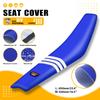 Powerzone Universal Striped Soft Seat Cover For KTM HUSQVARNA HONDA YAMAHA SUZUKI Motorcycle Waterproof Rubber Seat Cushions