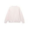 Anta Lifestyle Series Solid Color Pullover Long Sleeve Sweatshirt Unisex Sweatshirt Milky-White 972338710-1