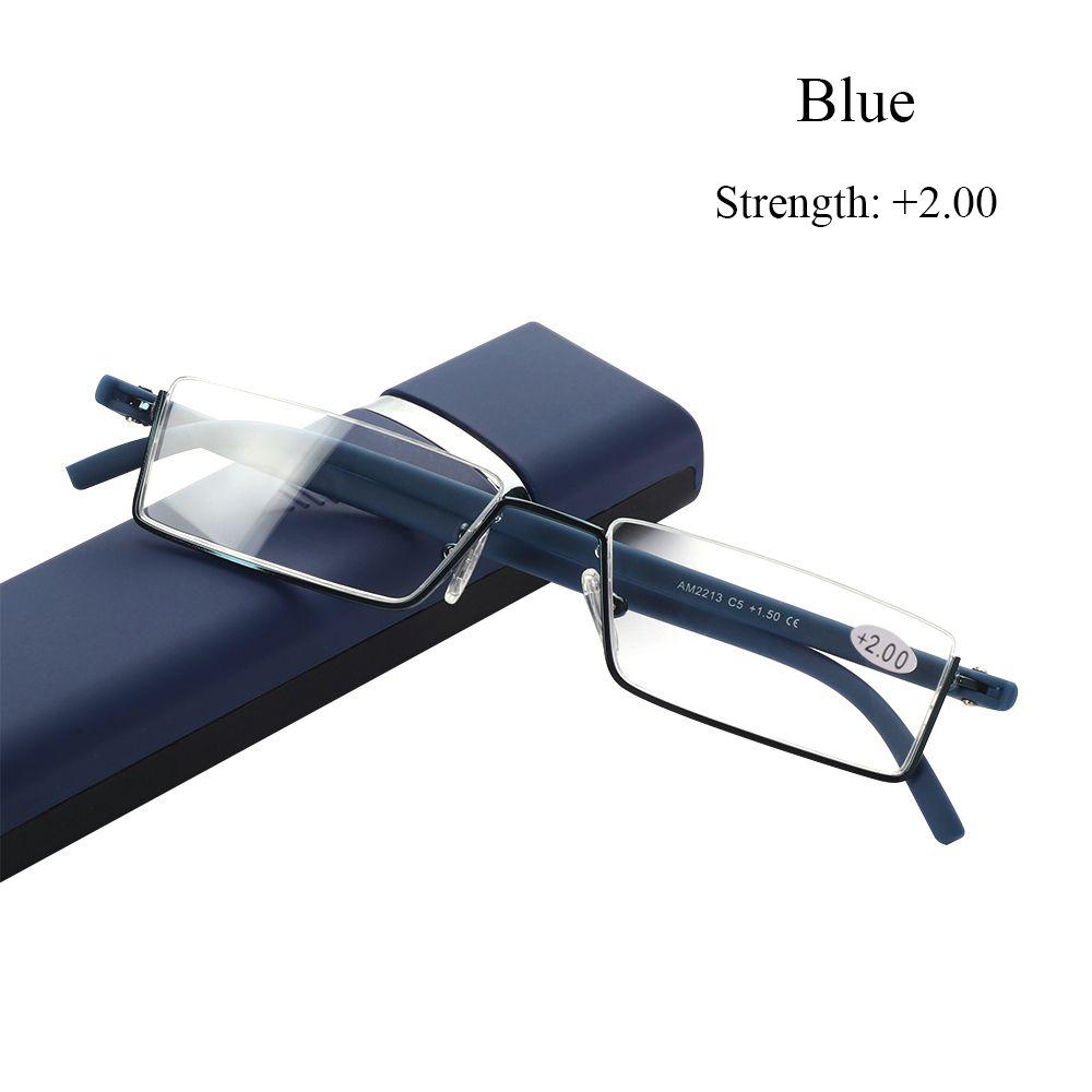 Vision Care TR90 Ultralight Reading Glasses Semi Rimless Reader Eyeglasses Half Frame