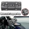 Motorcycle Tool Bag Large Capacity Waterproof PU Leather Motorcycle Retro Paddle Bag Front Rear Travel Bag Cycling Bag Side Bag