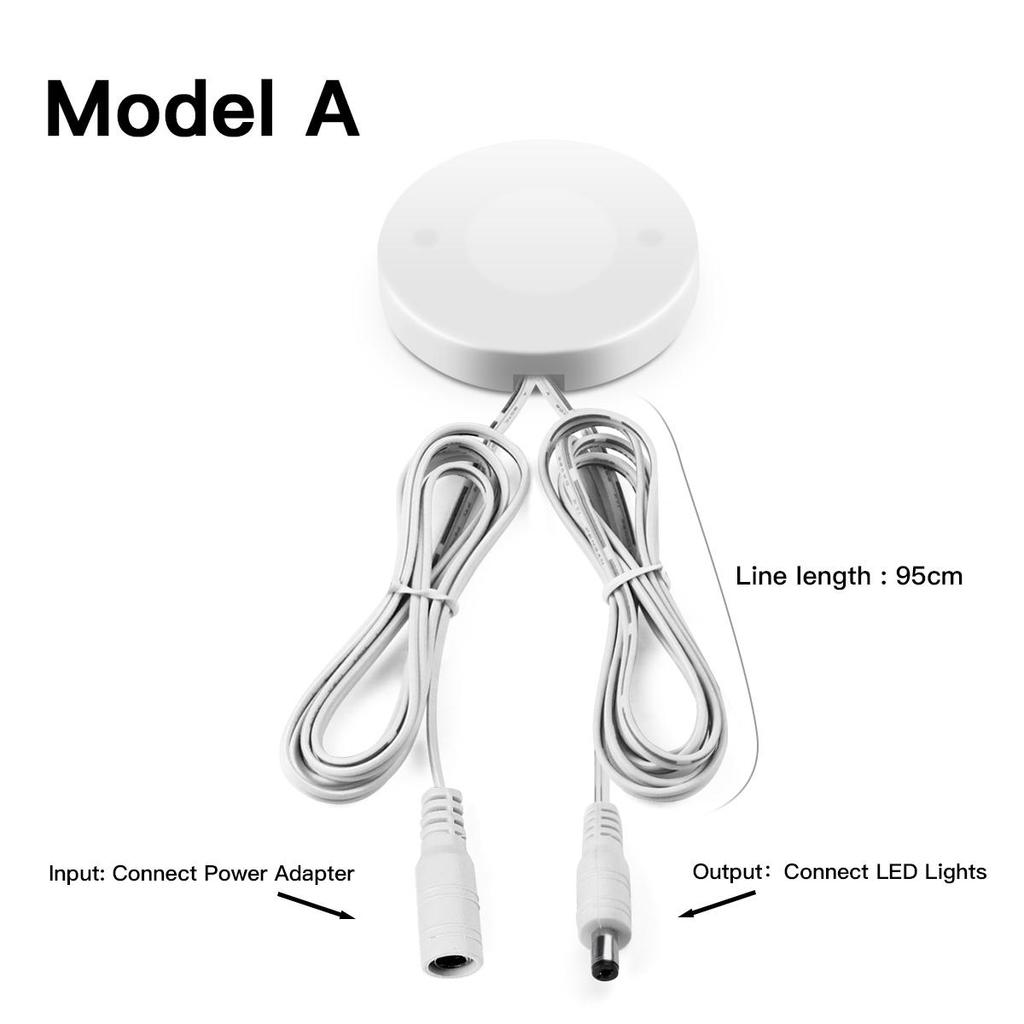 Dimmable 12V 5A Penetrable Wooden Touch Switch Hand Sweep Sensor Dimmer Wireless Control Switch For Smart Home LED Light Strip