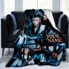 Custom Name Mystical warriors. Flannel Fleece Blanket Cozy Warm Throw Blanket For Couch Bed Travel All Season Use