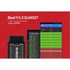 ELM327 V1.5 Чип PIC18F25K80 Двухплатный WIFI/BT OBD2 Сканер Кодов Диагностический Инструмент ELM327 OBDII для Телефона Android/IOS PK ICAR 2