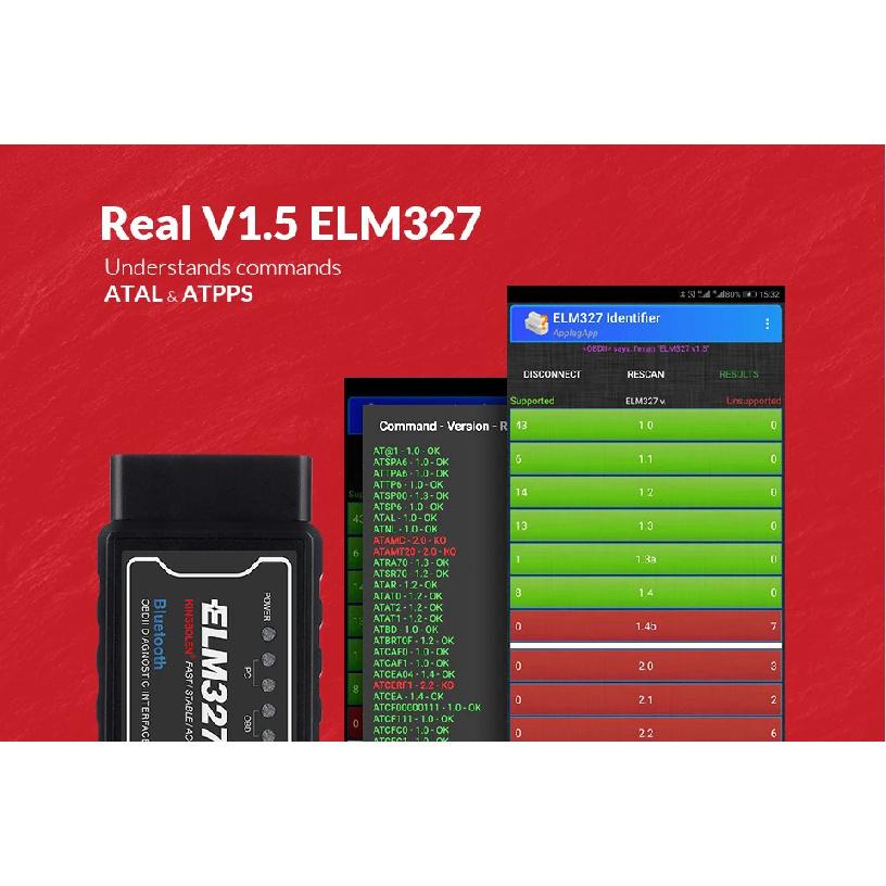 ELM327 V1.5 Чип PIC18F25K80 Двухплатный WIFI/BT OBD2 Сканер Кодов Диагностический Инструмент ELM327 OBDII для Телефона Android/IOS PK ICAR 2