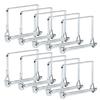 10Pcs Pull Ring Square Locking Pin Square Shaft Quick-Release Pin  Auto Car Trailer
