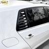 Gloss Black Rear Side Window Shutter Louver Cover For VW Golf 7 MK7 2013-
