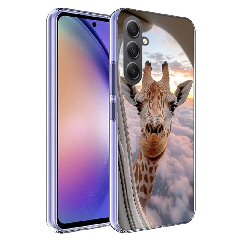 Giraffes Have Long Necks Phone Case for Samsung A17 A37 A57 A07 A16 A26 A36 A56 A06 A02S A12 A22 A32 A52S A04S A14 A24 A34 A54 A