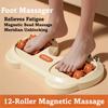 Приподнятый массажер для ног Акупрессурный уход Массажер для акупрессуры стоп Релаксация Триггерная точка Рефлексология Роликовый массажер для ног