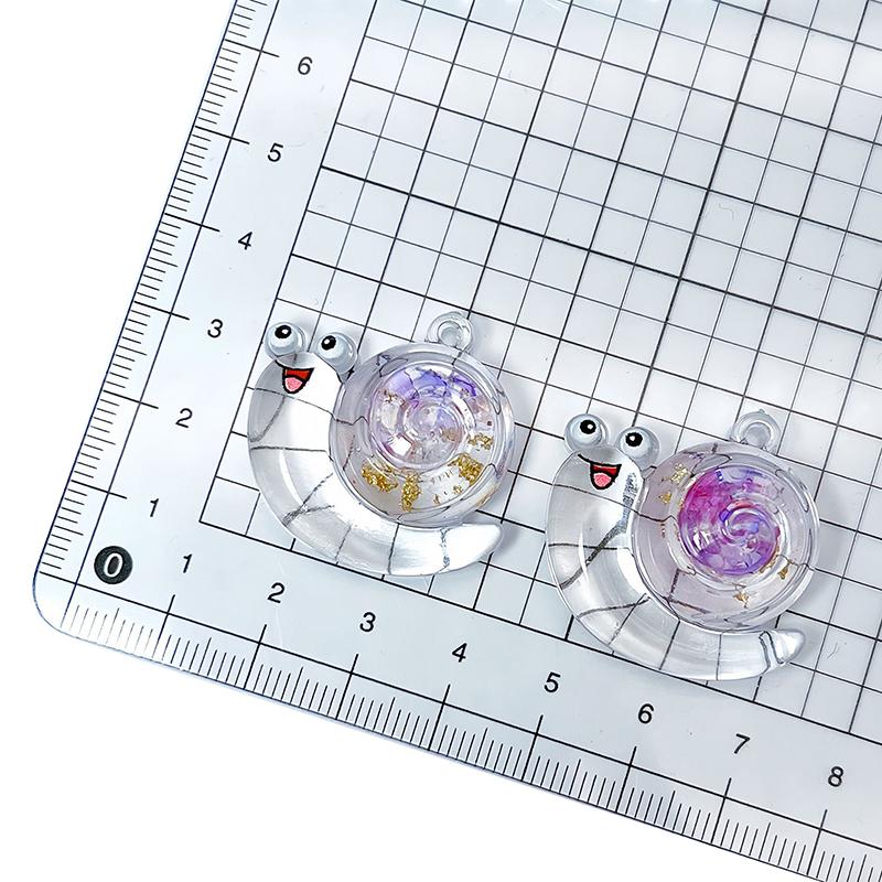 1 шт. мультяшная светящаяся улитка микропейзаж светящаяся миниатюрная статуэтка улитки в горшке мини-сад фей кукольный домик украшение