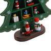 Mini Wood Christmas Tree Decoration Gift Cute Home Desktop Office Decor Party DIY Gift New-Year Children Present