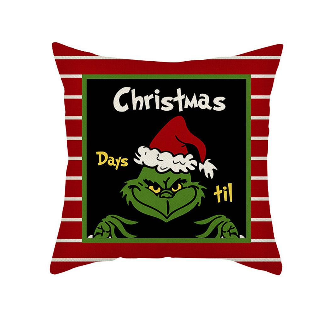 Чехол на подушку Christmas Happy, 18 X 18 дюймов, зимняя праздничная наволочка для дивана