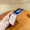 Подходит для Galaxy Zfold7 прозрачный магнитный чехол для мобильного телефона с постепенным изменением цвета Samsung Z Flip7 складной акриловый чехол