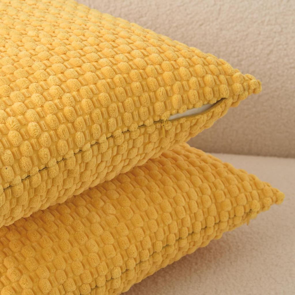 Новая вельветовая наволочка, наволочка для подушки, трехмерная подушка с пузырьками, клетчатая наволочка, спинка для дивана