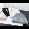 Autumn Winter Woolen Hat Women Korean Chic Wool Blend Knit Hats Ear Protection Warm Pullover Cold Hat Couple