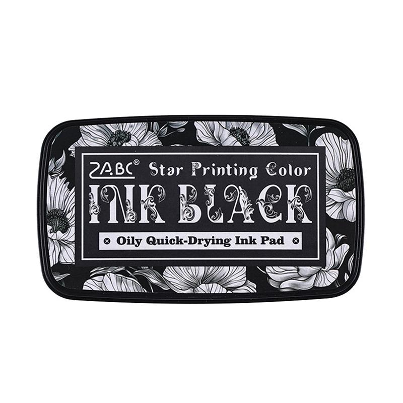 Красочная многоцветная штемпельная подушечка для штампов для планировщика, для скрапбукинга, студенческие принадлежности, самонаборная штемпельная подушечка, школьные аксессуары, канцелярские товары