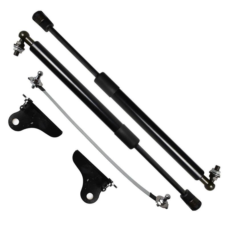 for Mazda CX-30 CX30 - Front Hood Bonnet Modify Gas Struts Bars Shock Carbon Fiber Spring Damper Lift Supports Absorber
