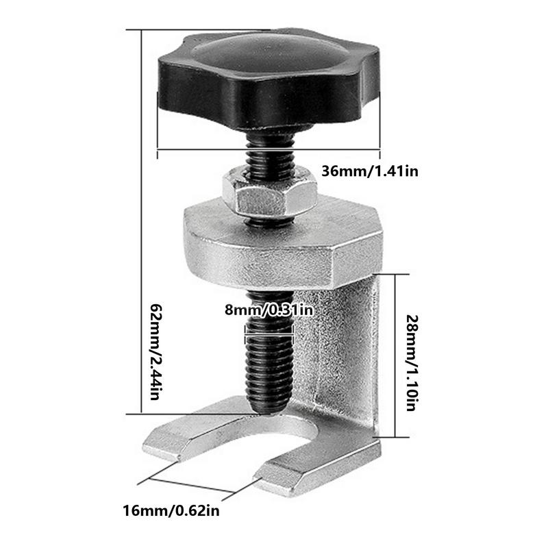 Съемник рычага стеклоочистителя, съемник рычага стеклоочистителя, инструмент для снятия, инструмент для снятия рычага стеклоочистителя из легированной стали, портативный ремонт рычага стеклоочистителя для