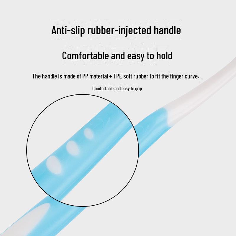 Зубная щетка Shuchen Advanced Soft Silk с густой щетиной для бережной чистки зубов и удаления пятен