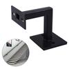 Black Stair Handrail Bracket Bannister Wall Support Hand Rail Balustrade Strong