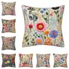 Flower Pattern Pillow Covers 3D Embroidered Throw Pillow Covers New Cushion Covers  Home Decor