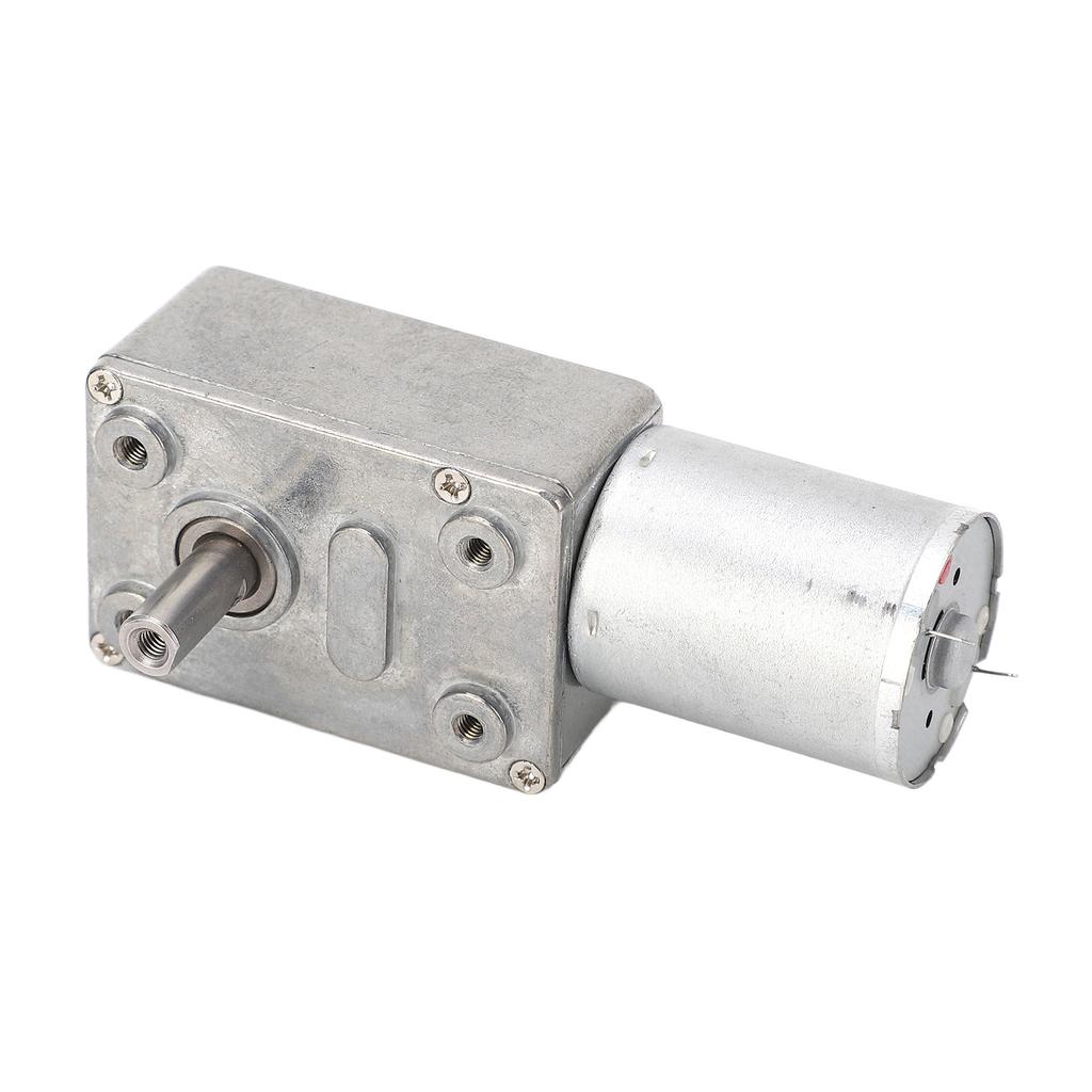 Мотор-редуктор постоянного тока с одним валом CW CCW самоблокирующийся червячный редуктор с основанием для принтера этикеток